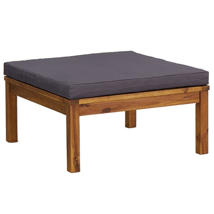 Set mobilier de grădină cu perne, 3 piese, lemn masiv de acacia - WALTI WALTI