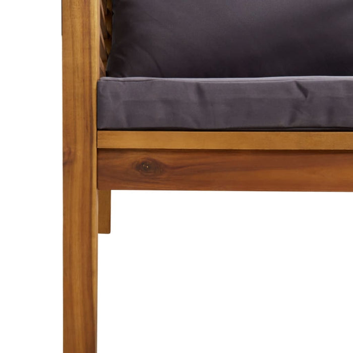 Set mobilier grădină cu perne, 7 piese, lemn masiv de acacia - WALTI WALTI