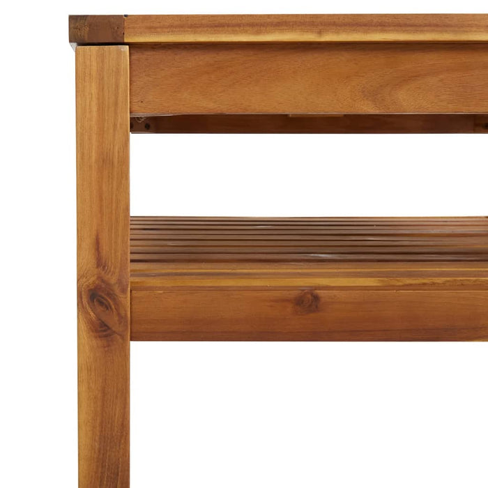 Set mobilier grădină cu perne crem, 8 piese, lemn masiv acacia - WALTI WALTI