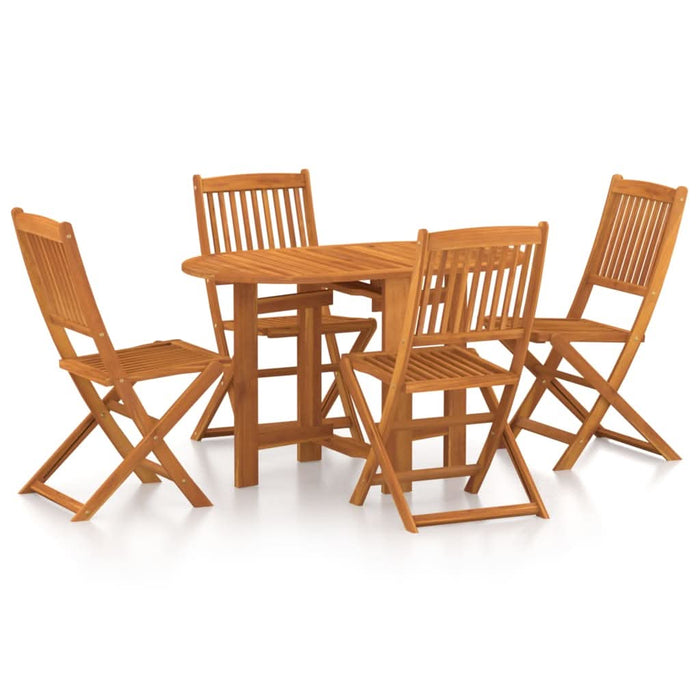 Set mobilier de grădină, 5 piese, lemn masiv de acacia - WALTI WALTI