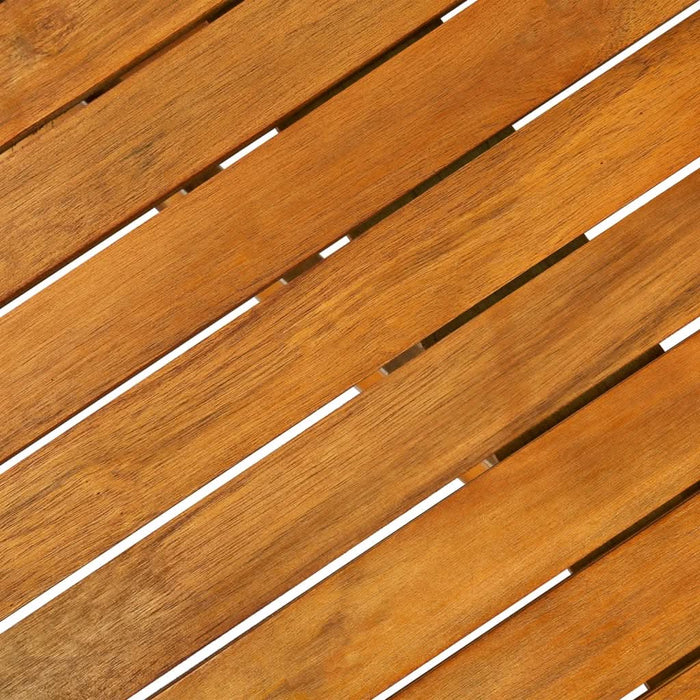 Set mobilier de grădină, 5 piese, lemn masiv de acacia - WALTI WALTI
