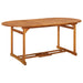 Set mobilier de grădină 9 piese 180x90x75 cm, lemn masiv acacia - WALTI WALTI