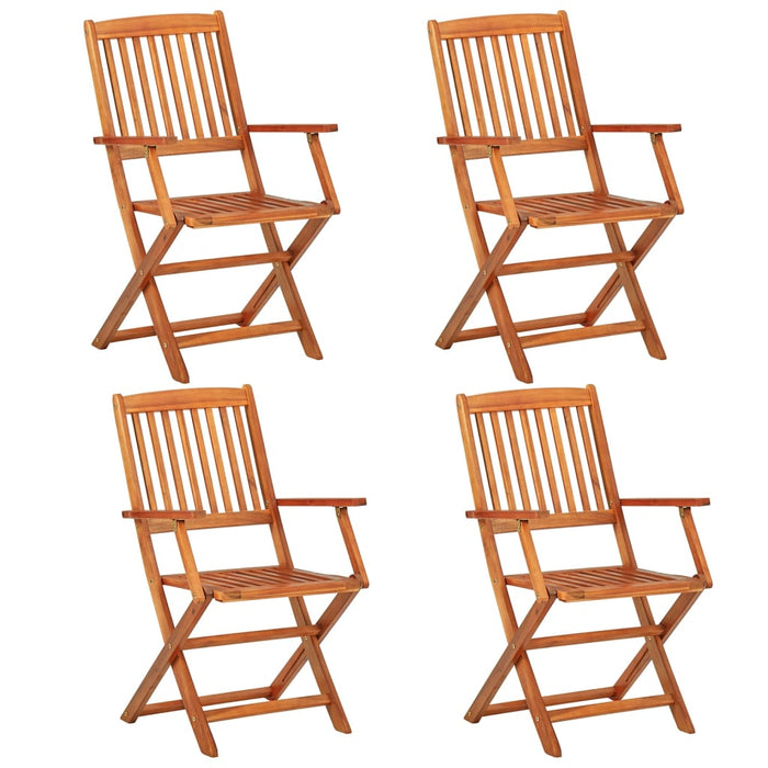 Set mobilier de grădină 13 piese 280x90x75cm, lemn masiv acacia - WALTI WALTI