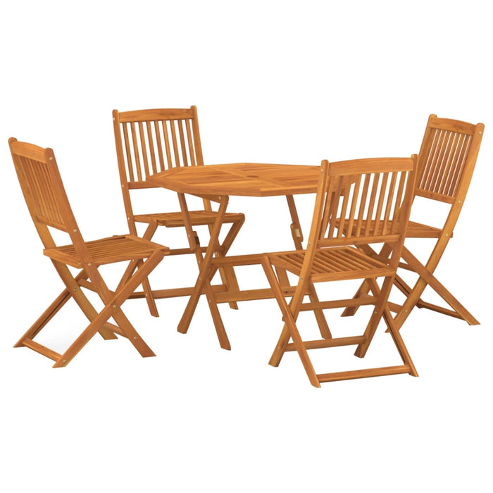 Set mobilier de grădină, 5 piese, lemn masiv de acacia - WALTI WALTI