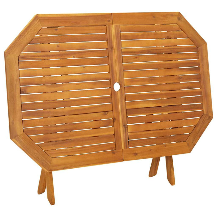 Set mobilier de grădină, 5 piese, lemn masiv de acacia - WALTI WALTI