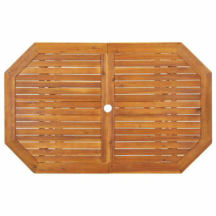 Set mobilier de grădină, 5 piese, lemn masiv de acacia - WALTI WALTI