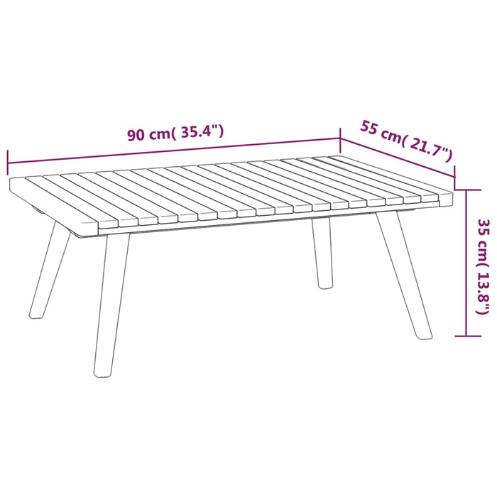 Set mobilier de grădină cu perne, 7 piese, lemn masiv acacia - WALTI WALTI