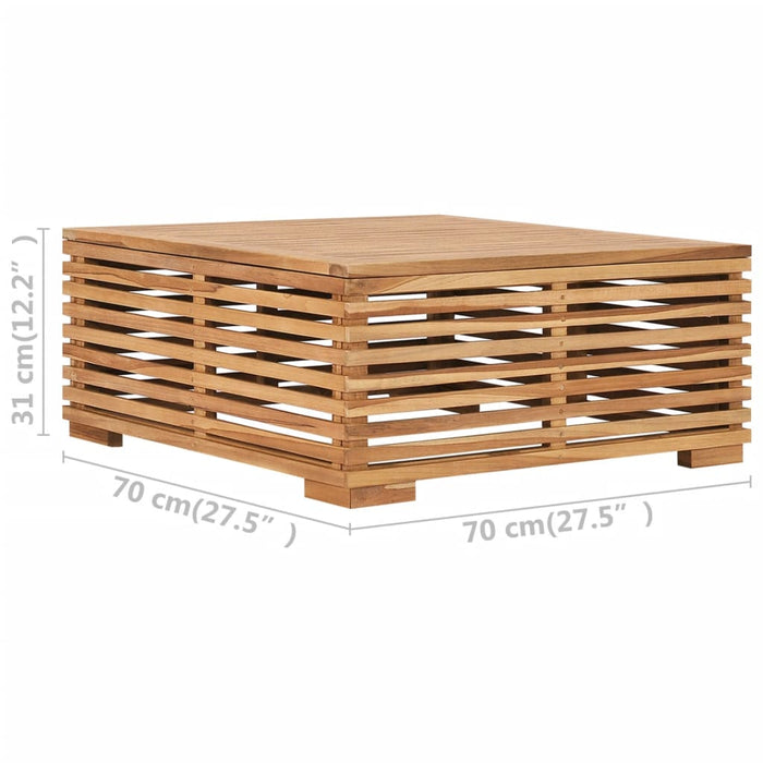 Set mobilier grădină cu perne gri închis 6 piese lemn masiv tec WALTI