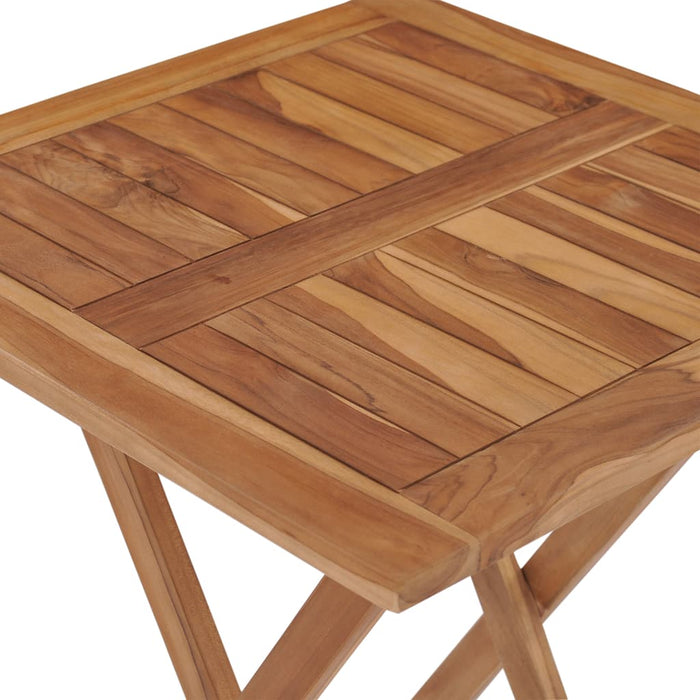 Set mobilier de grădină, 3 piese, lemn masiv de tec - WALTI WALTI