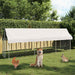 Padoc pentru câini de exterior, cu acoperiș, 400x100x150 cm - WALTI WALTI