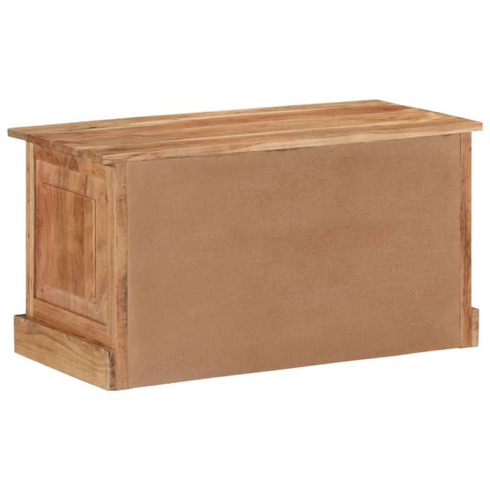 Bancă de depozitare pantofi, 85x40x45 cm, lemn masiv de acacia - WALTI WALTI