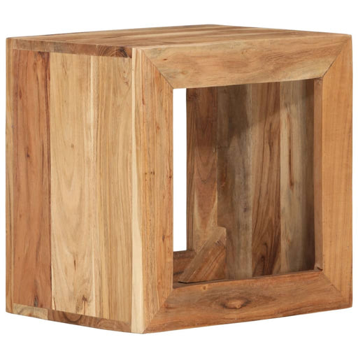 Taburet, 40x30x40 cm, lemn masiv de acacia - WALTI WALTI