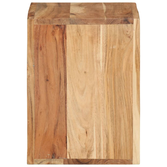 Taburet, 40x30x40 cm, lemn masiv de acacia - WALTI WALTI
