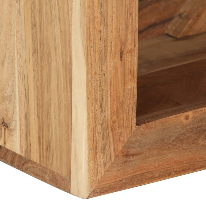 Taburet, 40x30x40 cm, lemn masiv de acacia - WALTI WALTI