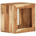 Taburet, 40x30x40 cm, lemn masiv de acacia - WALTI WALTI