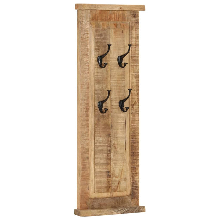 Cuiere de haine, 2 buc., 38x100 cm, lemn masiv de mango - WALTI WALTI