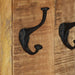 Cuiere de haine, 2 buc., 38x100 cm, lemn masiv de mango - WALTI WALTI
