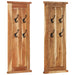 Cuiere de haine, 2 buc., 38x100 cm, lemn masiv de acacia - WALTI WALTI