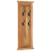 Cuiere de haine, 2 buc., 38x100 cm, lemn masiv de acacia - WALTI WALTI