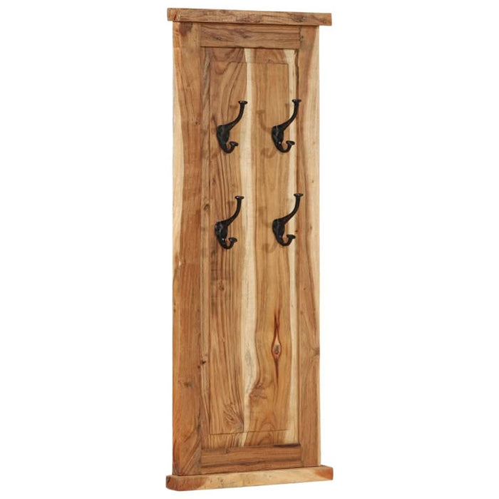 Cuiere de haine, 2 buc., 38x100 cm, lemn masiv de acacia - WALTI WALTI