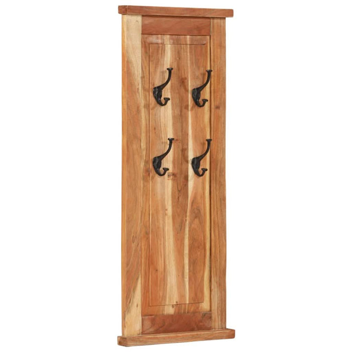 Cuiere de haine, 2 buc., 38x100 cm, lemn masiv de acacia - WALTI WALTI