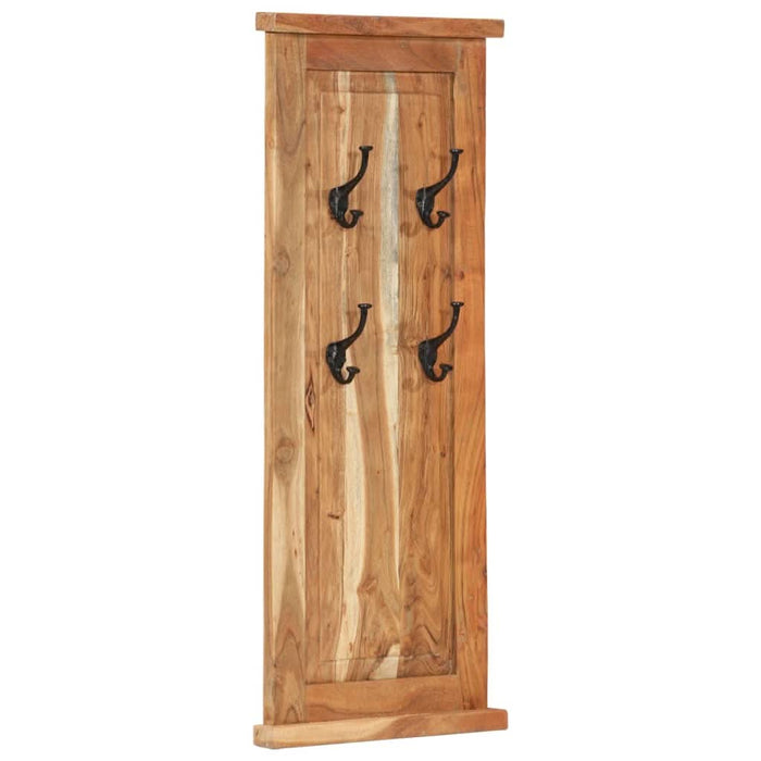 Cuiere de haine, 2 buc., 38x100 cm, lemn masiv de acacia - WALTI WALTI