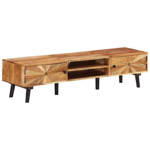 Comodă TV, 145x35x35 cm, lemn masiv de acacia - WALTI WALTI
