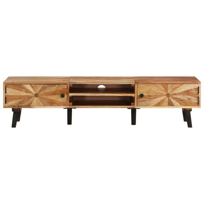 Comodă TV, 145x35x35 cm, lemn masiv de acacia - WALTI WALTI