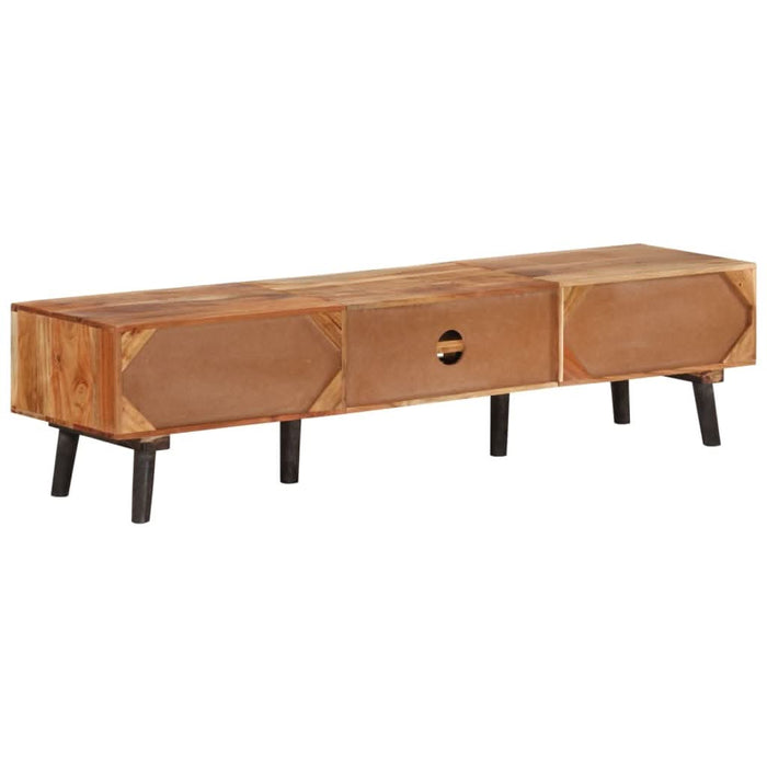 Comodă TV, 145x35x35 cm, lemn masiv de acacia - WALTI WALTI