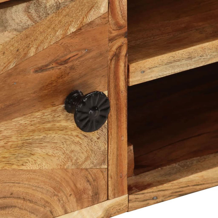 Comodă TV, 145x35x35 cm, lemn masiv de acacia - WALTI WALTI