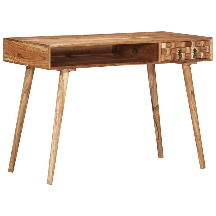 Birou de scris, 110x50x76 cm, lemn masiv de acacia - WALTI WALTI