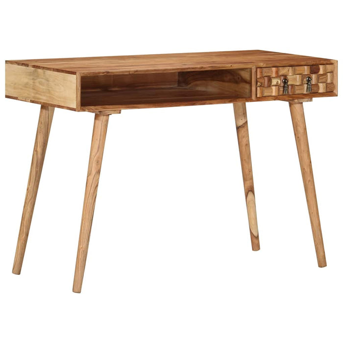 Birou de scris, 110x50x76 cm, lemn masiv de acacia - WALTI WALTI