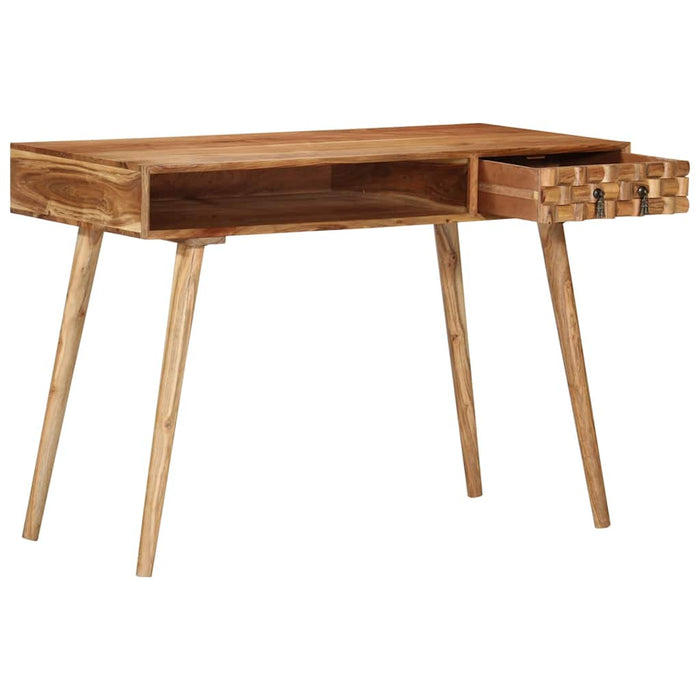 Birou de scris, 110x50x76 cm, lemn masiv de acacia - WALTI WALTI