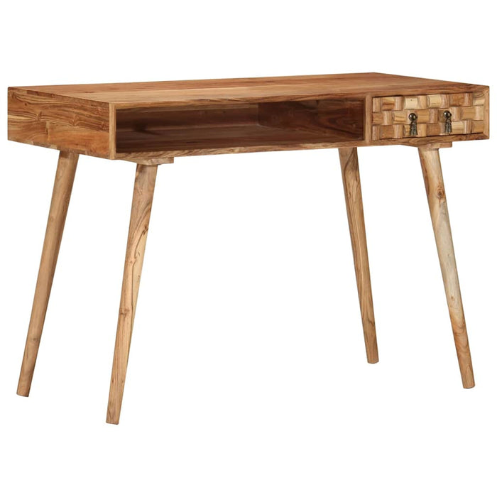 Birou de scris, 110x50x76 cm, lemn masiv de acacia - WALTI WALTI