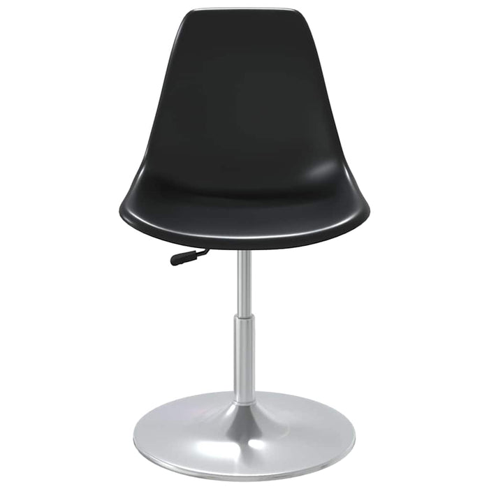 Scaune de bucătărie pivotante, 6 buc., negru, PP WALTI
