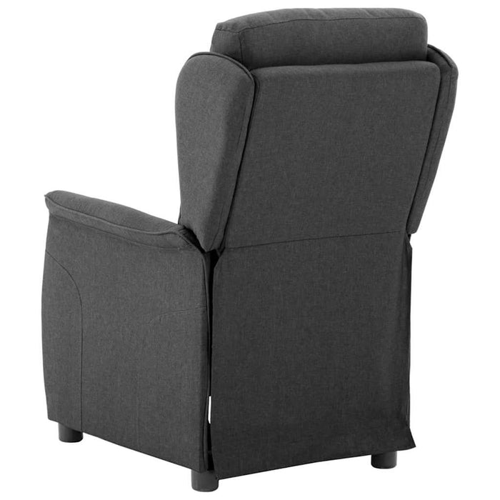 Fotoliu recliner Gri închis 67.5 x 93.5 x 101.5 cm țesătură - WALTI WALTI