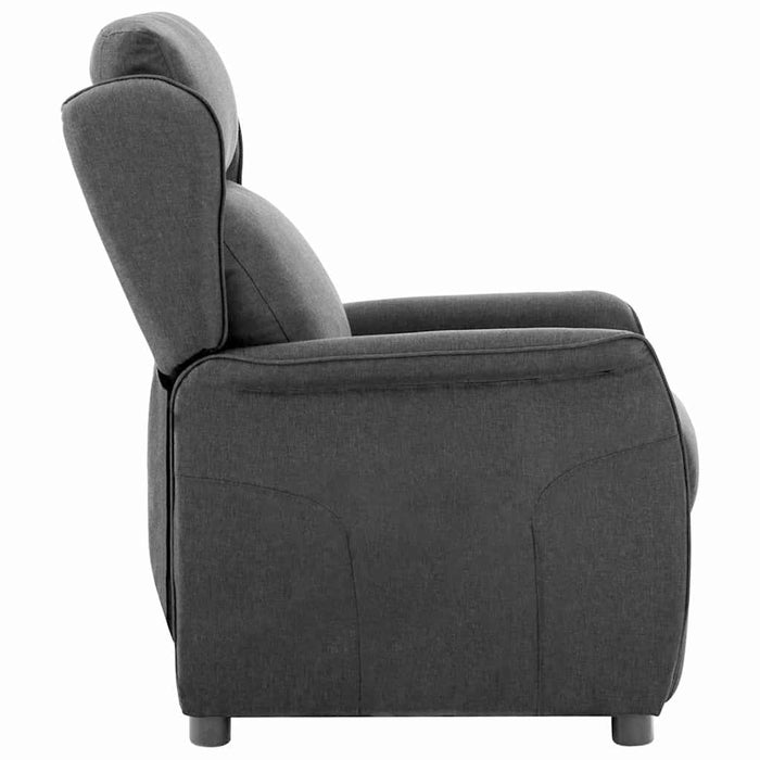 Fotoliu recliner Gri închis 67.5 x 93.5 x 101.5 cm țesătură - WALTI WALTI