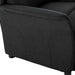 Fotoliu recliner Negru 67.5 x 93.5 x 101.5 cm țesătură - WALTI WALTI