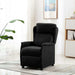 Fotoliu recliner Negru 67.5 x 93.5 x 101.5 cm țesătură - WALTI WALTI