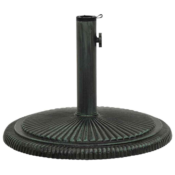 Bază de umbrelă, verde, 45x45x30, fontă - WALTI WALTI