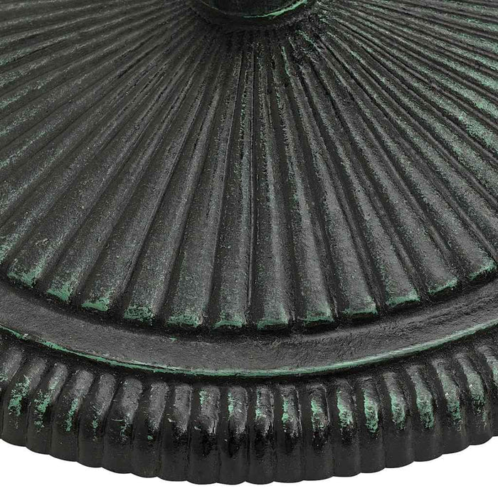 Bază de umbrelă, verde, 45x45x30, fontă - WALTI WALTI