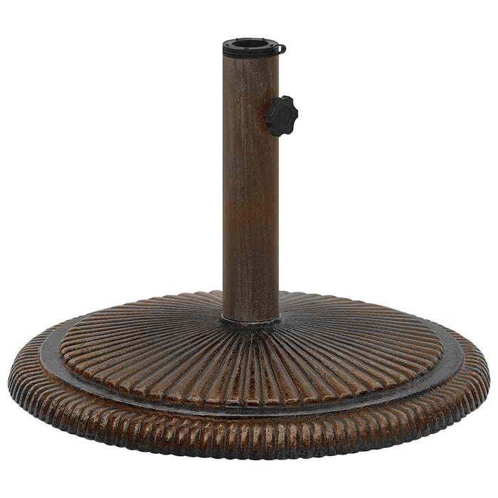 Bază de umbrelă, bronz, 45x45x30, fontă - WALTI WALTI