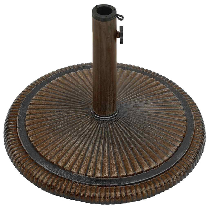 Bază de umbrelă, bronz, 45x45x30, fontă - WALTI WALTI