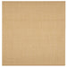 Covor din sisal, natural, 100x100 cm - WALTI WALTI