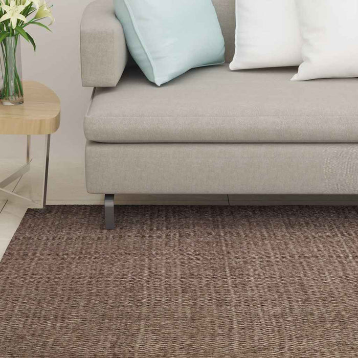 Covor din sisal natural, maro, 100x200 cm WALTI