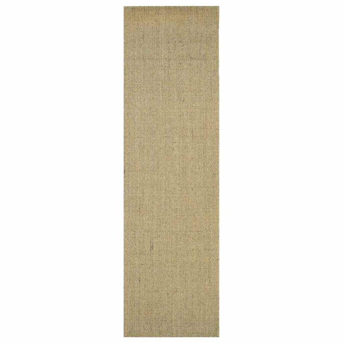 Covor din sisal natural, verde, 100x350 cm WALTI