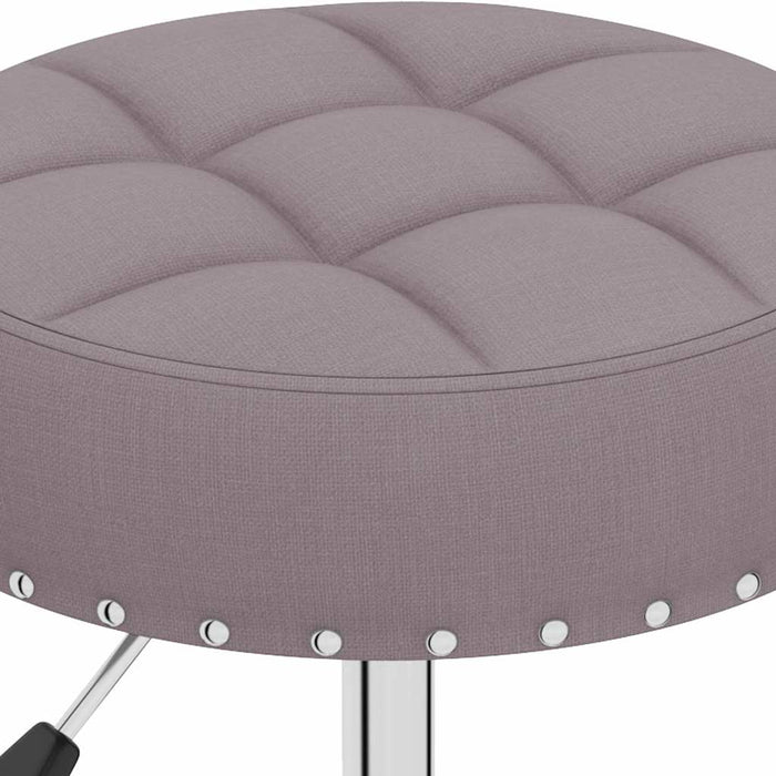 Scaun de masaj pivotant, gri taupe, material textil WALTI