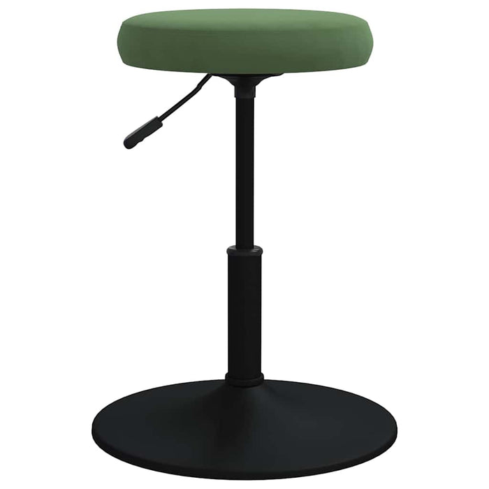 Taburet de masaj, verde închis, catifea WALTI