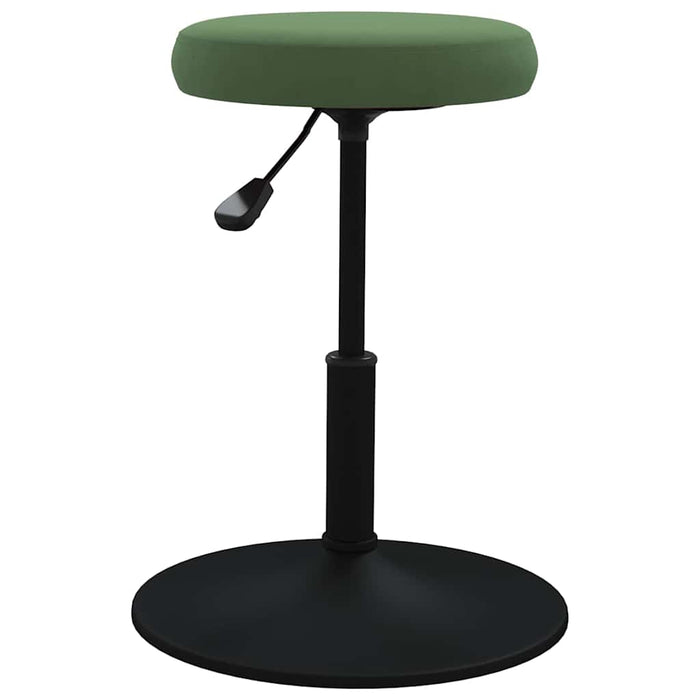 Taburet de masaj, verde închis, catifea WALTI