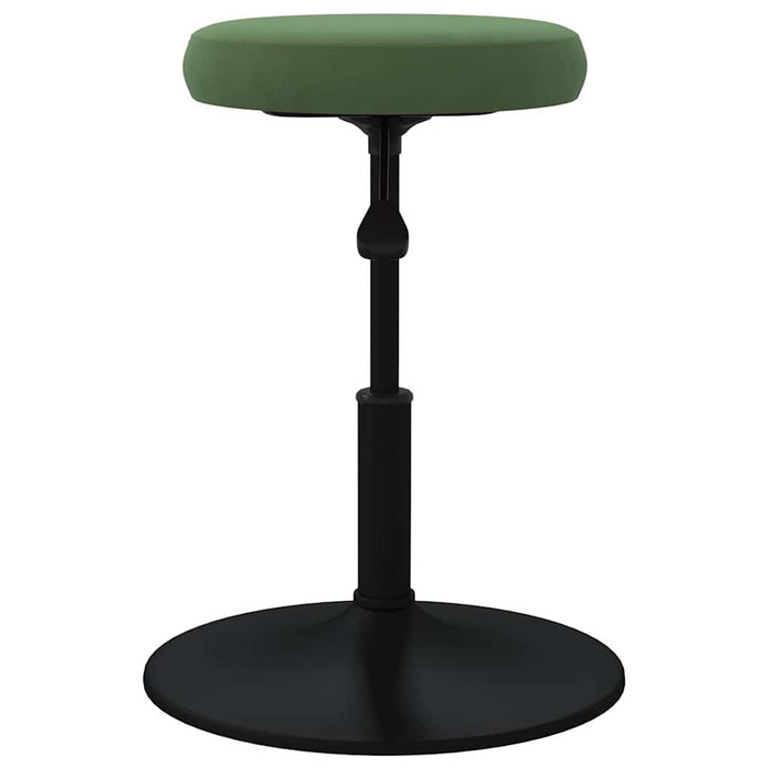 Taburet de masaj, verde închis, catifea WALTI